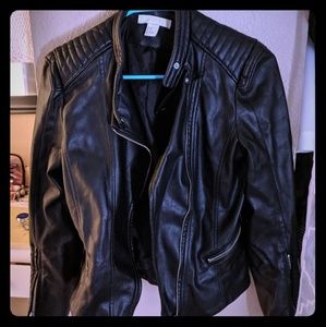 H&M Black Leather Jacket